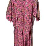 Scotch & Soda Dress Pink Paisley Downtown Surf Lightweight Summer Size 2 Photo 0