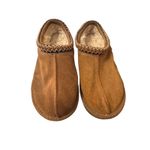 UGG  Womens Chestnut Suede Tasman II Lined Slippers AJ-604 Size 8 Photo 2