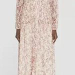 Jason Wu Silk Long Vneck Cape Dress Size 6 Photo 0
