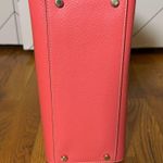 Kate Spade New York Thompson Street Sam Satchel Purse Pink Leather Stripe Photo 7