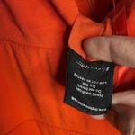 Line and Dot  Vaughn Orange Red Plunge Neckline Jumpsuit Women’s Size S Photo 6