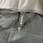 Torrid Women's Black Faux Leather Signature Waist Flare Legging - Size 3 (3X) Photo 4