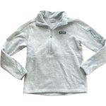 Columbia Size Small Light Grey 1/4 Zip Activewear Pullover Top. Photo 1