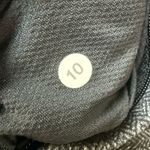 Lululemon Base Runner 1/2 Zip Heathered Herringbone Black Size 10 Photo 7