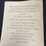 Boden St. Ives High Rise Paperbag Waist Linen Blend Trouser Pants Belt Blue 10R Size 10 Photo 5