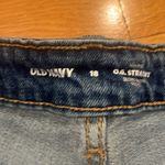 Old Navy  women’s button fly high rise O.G straight jeans short size 18. Photo 3