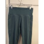 Prana Large L Becksa Legging Blue Ribbed Side pockets Athleisure Photo 1