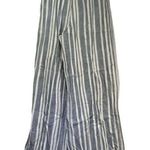 Tularosa stripe wide leg cotton zip side pants Size M Photo 0