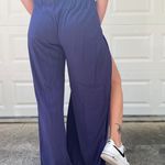 Michael Stars Slit Leg High Waisted Flowy Pants Photo 3