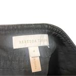Rebecca Taylor Scalloped High Waist Black Shorts Size 4 Photo 9