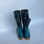 BOGS Women's Size 6 Amanda II Tall Rain Boot Teal Blue‎ Outdoors Gardening Farm Green Photo 4