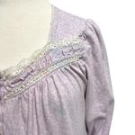 Eileen West Cottagecore Feminine Romantic Nightgown Purple size Medium Photo 2