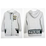47 Brand Green Bay Packers Hooded Full Zip Sweatshirt Jacket S Photo 1