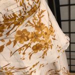 Joie Silk Print Fit Flare Skirt Set Top Halter A-line Low Back  Photo 8