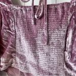 Free People  velvet top corset crop top Photo 5