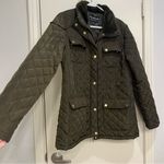 Jason Maxwell Green Quilted Down Jacket Photo 5