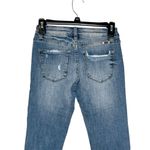 Kancan Women's Jeans Nala Mid‎ Rise Ankle Skinny Distressed Denim Blue Size 1/24 Photo 8