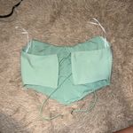 Princess Polly carlie corset top green Photo 4