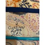 Cuddl Duds ‎ Paisley Print Soft Knit Blazer Jacket Career Casual 1X Photo 2