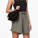 Lululemon Feeling Femme Short Grey Sage Size 4 Photo 10