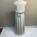 Modcloth Illuminated Elegance Chiffon Maxi Dress Size S Photo 4