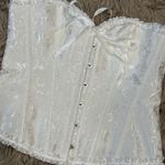 Corset lingerie set 2XL White Size XXL Photo 3