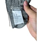 American Eagle  Outfitters AEO Grey Lace Up Short Sleeve Blouse Top Sz XS‎ Photo 4