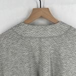 CAbi ATC Reversible Cape Womens XS/S Gray Polka Dot Stripes Cardigan Sweater Photo 7