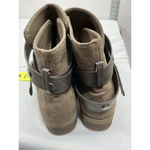 Route 66 Womans Whitney Pullon Booties 9 Brown Strappy Buckle Close NWOT Photo 4