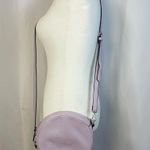 Steve Madden Lavender Faux Leather Circle Crossbody Bag Purse Chic Pastel Photo 0
