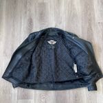 Harley Davidson Jacket Mens Large Skull Leather Biker Motorcycle 97037 Photo 7