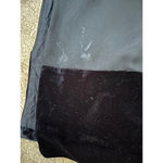 Ann Taylor Skirt black A line sheer embroidered floral embellished maxi skirt 6 Photo 8