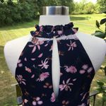 Gianni Bini  Chloe Navy & Pink Floral Dress XS NWT Photo 2