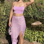 Cider Purple sparkly outfit Photo 0