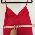 House Of CB  S D-DD 'Salma'‎ Red Rose Satin Slip Dress NWOT Photo 9