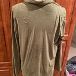 Charming Charlie Green Suede Long Sleeve Photo 1