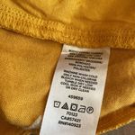 Loft  Linen Blend Riviera Embroidered Scalloped Hem Shorts Mustard Yellow Sz 4 Photo 8