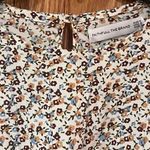 Faithfull the Brand Sidonie Mini Dress Aurelia Off White Chestnut Floral Print 4 Photo 11