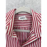 Façonnable Faconnable Women's Button Down Shirt Striped Long Sleeve Size Small Cotton Photo 8