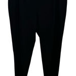 Eileen Fisher Women's XL Black Stretch Knit Casual Pull On Cropped Photo 0