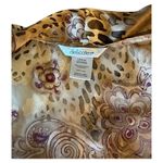 Delicates  Floral and Leopard Satin Robe Photo 7