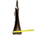 Gucci RARE  Oversized Bamboo Brown Leather Tall Shopper Tote Shoulder Bag COA Photo 14