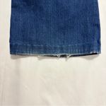 Ymi  Flare Jean Womens Sz 11 Medium Blue Mid Rise Embroidered Pocket Y2K Festival Photo 10