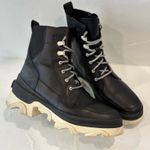 Sorel Brex leather lace up platform boots Photo 0