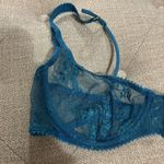 Urban Outfitters  Blue Sheer Bralette NWOT Photo 1