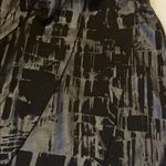 Vera Wang  black paint splatter printed skirt Photo 1