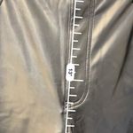 Abercrombie & Fitch  90s Straight Ultra High Rise Vegan Leather Pants 32/14 Short Photo 5