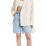 Good American NWT! Woven Double Breasted Blazer 2.0 - Size 5 / 2XL Photo 5