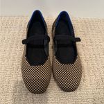 Rothy's ROTHY’S The Square Mary Jane Flats in Wren Micro Check Size 6.5 Photo 6