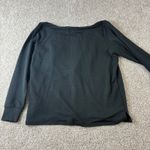 Ralph Lauren Lauren  Black Cowl Neck Long Sleeve Pullover Top‎ Womens Medium Photo 6